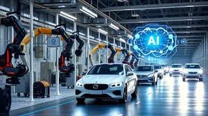 Automakers Embrace AI for Smarter Manufacturing Plants Discover how AI is revolutionizing automotive manufacturing with smarter production, improved efficiency, and enhanced quality control for the future of cars